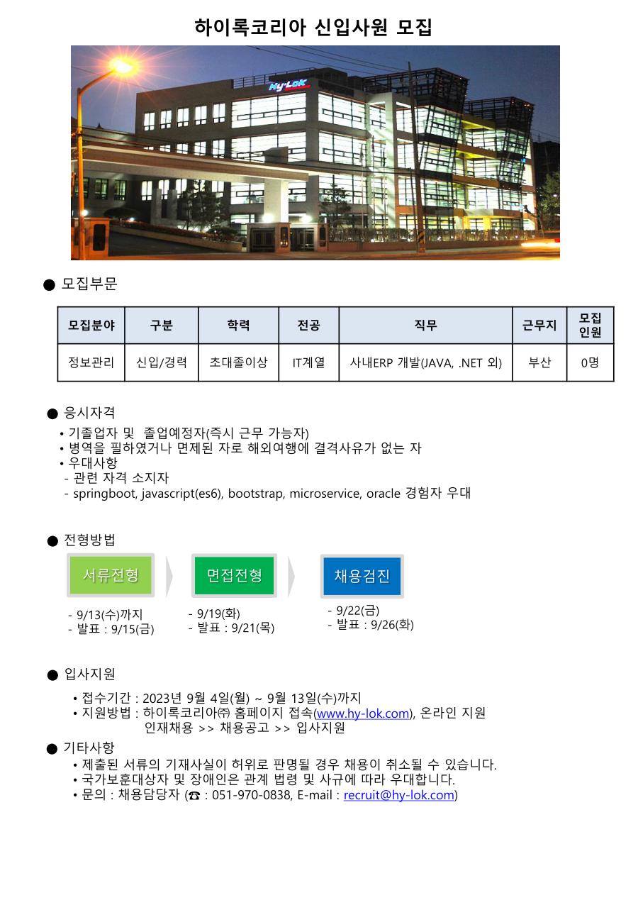 하이록코리아 채용 : 하이록코리아(주) 정보관리 신입 및 경력사원 채용 - 인크루트 채용정보 하이록코리아주식회사,하이록코리아(주) 정보관리... 